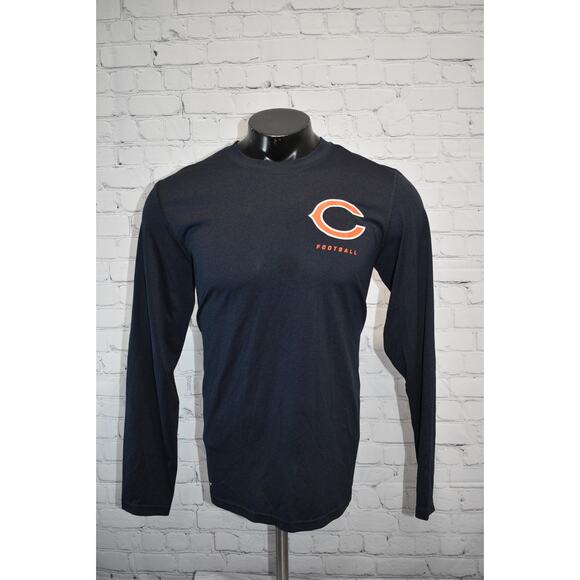 Nike Gym Shirt Mens Size Medium Dri-Fit Performance Chicago Bears Football NFL - Picture 6 of 7